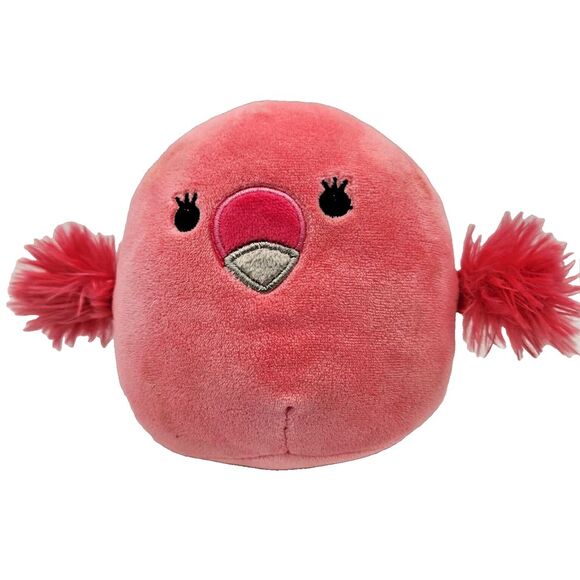 Squishmallow Cookie The Flamingo Pink 5" Plush Toy Kellytoy Stuffed Animal Plush - Picture 1 of 5